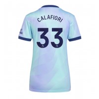 Arsenal Riccardo Calafiori #33 Kolmaspaita Naiset 2024-25 Lyhythihainen